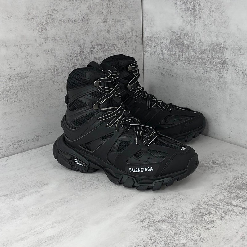 New for Autumn/Winter Balenciaga Sneakers, Replica TRACK HIKE Logo Lace-up High-cut 654866W3CP31000 New for Autumn/Winter Balenciaga Sneakers, Replica TRACK HIKE Logo Lace-up High-cut 654866W3CP31000