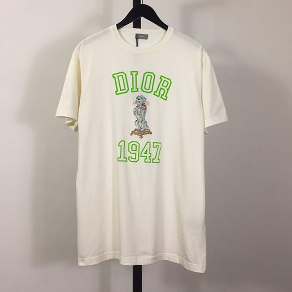 Extremely Rare! Dior Replica Relaxed Fit Bobby T-Shirt 483J635A0817C980