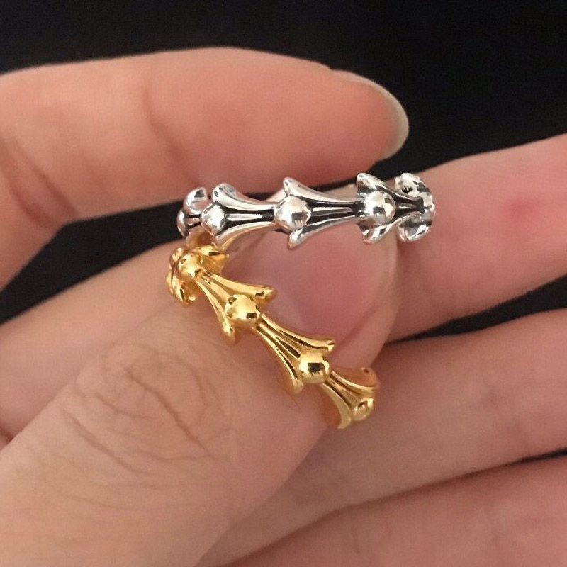 Limited edition rare? Chrome Hearts Crosstail Ring Super Copy Kur19708