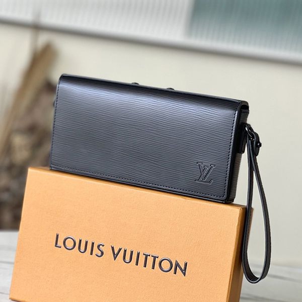Very popular!Louis Vuitton Trunk Slim Wallet Epi Wallet Replica M80589