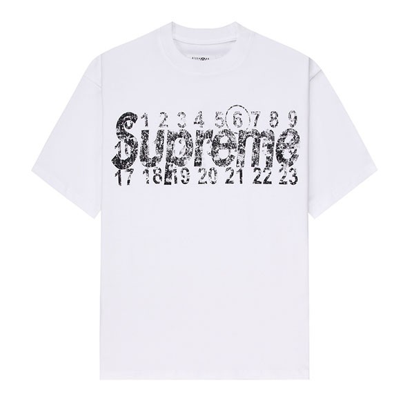 Supreme MM6 Maison Margiela knockoff 2024 Spring/Summer new collaboration t-shirt shr82359