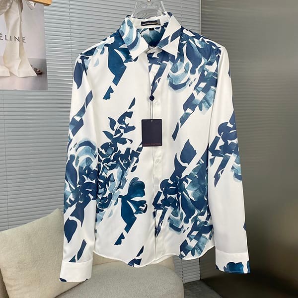 Hard to findLouis Vuitton printed cotton shirt replica 1AFAVZ Hard to findLouis Vuitton printed cotton shirt replica 1AFAVZ