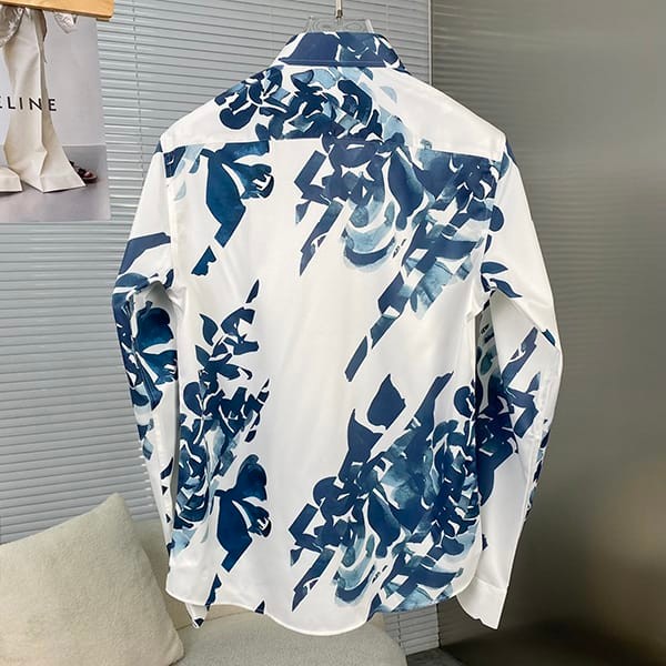 Hard to findLouis Vuitton printed cotton shirt replica 1AFAVZ