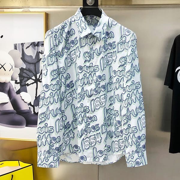 CuteLouis Vuitton 1854 long sleeve shirt parody vut54131
