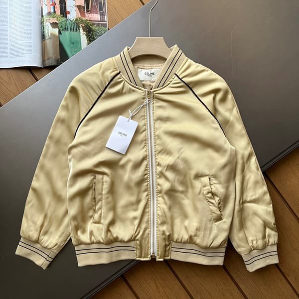 Extremely rare! Celine replica Teddy souvenir piping jacket 2V06Q199Q12CR Extremely rare! Celine replica Teddy souvenir piping jacket 2V06Q199Q12CR