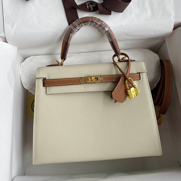★Popular in Japan! Hermes replica Kelly 25cm, outer stitching, Epson, gold hardware erk42383 ★Popular in Japan! Hermes replica Kelly 25cm, outer stitching, Epson, gold hardware erk42383