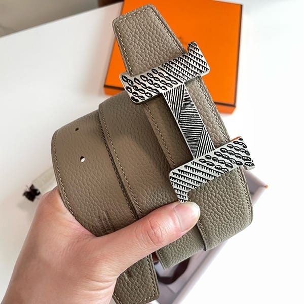 Rare Hermes reversible belt replica ero39416