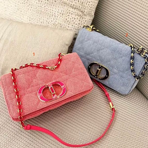 ★Popular in Japan! Dior CD logo leather shoulder bag replica dec80671