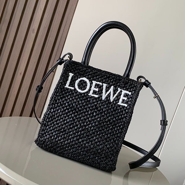 Loewe Replica Standard A5 Tote Bag (Raffia) A563S30X05