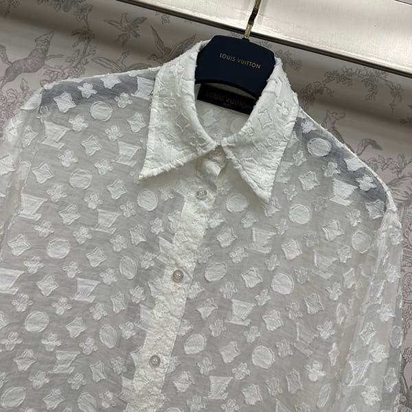 Free shippingLouis Vuitton Monogram Fil Coupe Sleeveless Shirt Fake vul33849