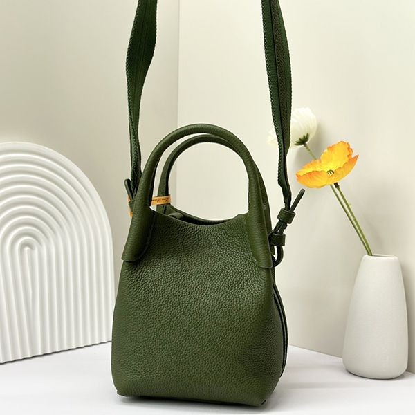 Loro Piana Replica Micro Vail Leather Handbag Fake rom95694