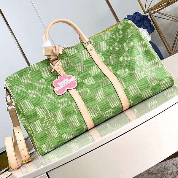 ◆Gorgeous Louis Vuitton] Keepall Bandouliere 50 Replica N40667