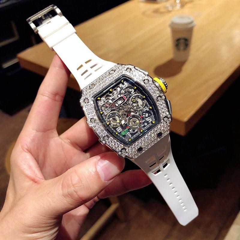 Super limited edition Richard Mille F1 Race See-through back Automatic rim23605