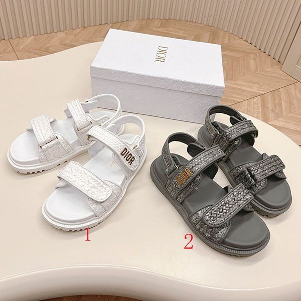 Very popular Dior "Dior Act" fake logo sandals deo63658