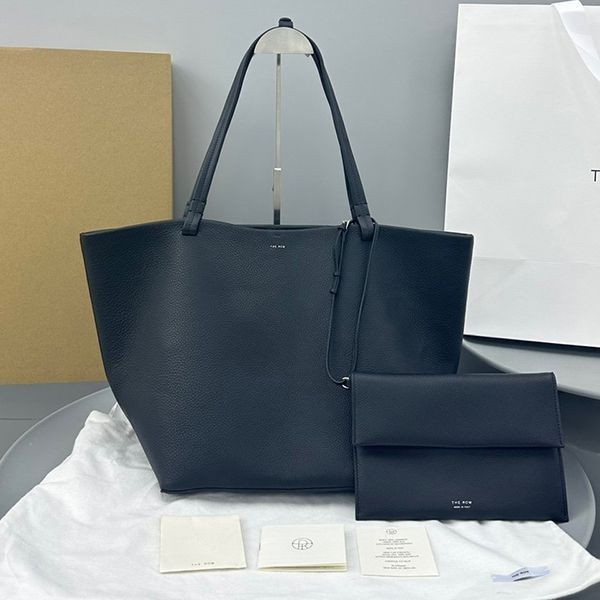 High quality?Zarow PARK 3 fake logo grain leather tote bag zaa08219 High quality?Zarow PARK 3 fake logo grain leather tote bag zaa08219