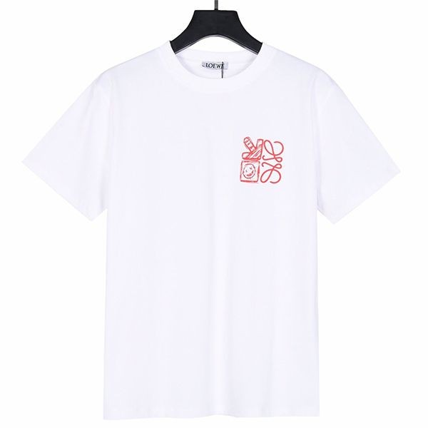 Boutique Loewe Embroidered Anagram T-shirt loo96820
