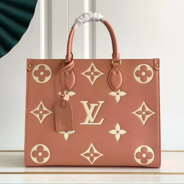 Very popular:Louis Vuitton On the Go MM replica tote bag with monogram logo M45982 Very popular:Louis Vuitton On the Go MM replica tote bag with monogram logo M45982