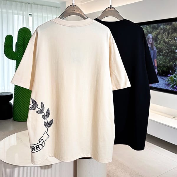 Burberry logo print T-shirt replica in two colors, sure to sell out Baz49099