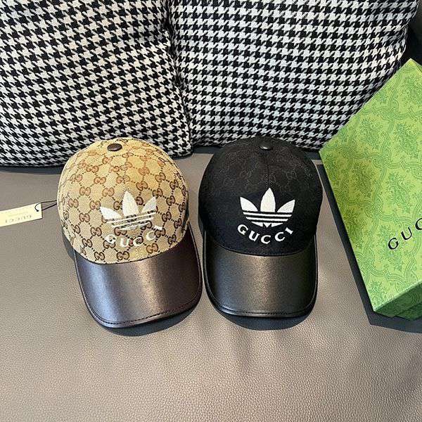 Super limited edition collaboration Adidas Gucci baseball cap replica gun33585