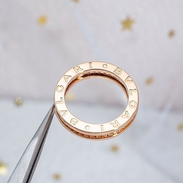 Sold out Bulgari Ring B.zero1 Pink Gold 18K Bua86937