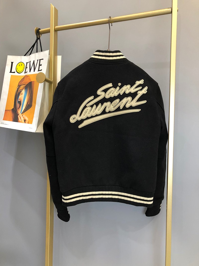 Very popular worldwide? Saint Laurent replica denim style button jacket in smooth leather Sav91061