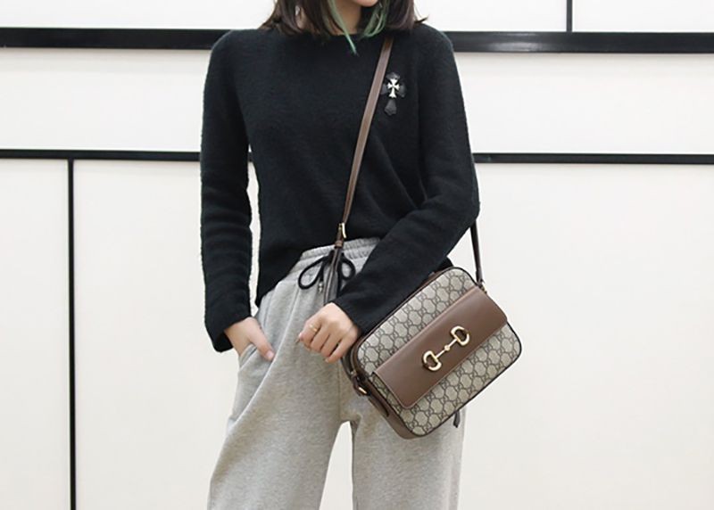 [Gucci Horsebit 1955] Small Shoulder Bag Replica 645454 92TCG 8563