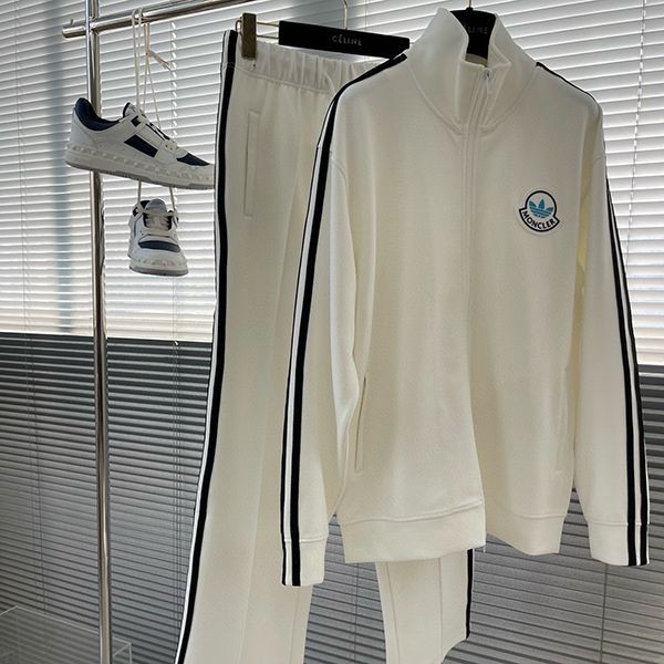 Moncler Adidas Setup Fake Sports Shirt & White mok11027 Moncler Adidas Setup Fake Sports Shirt & White mok11027