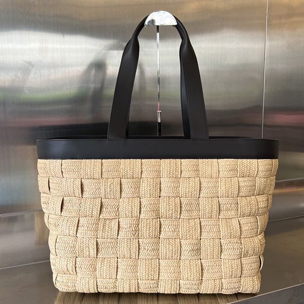 Hot new item [Bottega Veneta] Cassette Tote Bag Fake Raffia bof85760