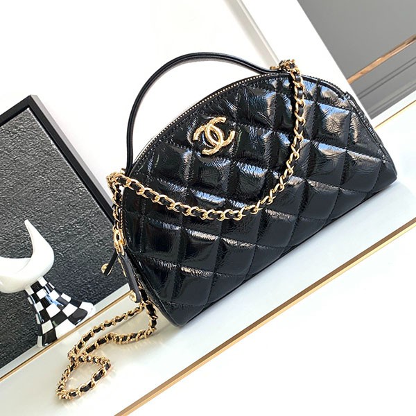 Rare Chanel Chain Clutch Replica Calfskin Black AP3587 Rare Chanel Chain Clutch Replica Calfskin Black AP3587