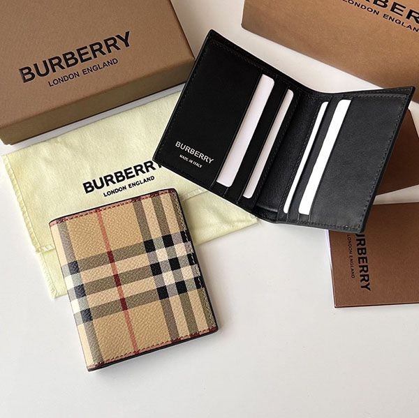 The hot topic! Burberry Check Folding Wallet for Men Bas39973 The hot topic! Burberry Check Folding Wallet for Men Bas39973