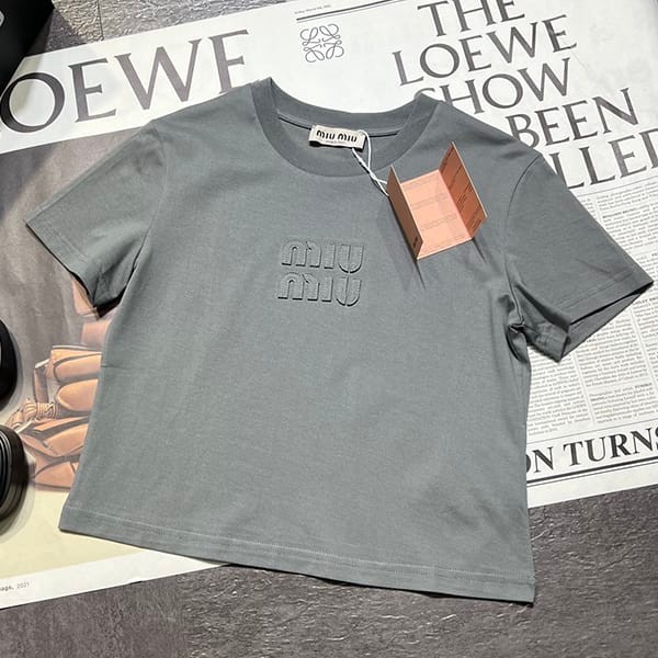 Must-have! Celine Cotton Jersey Loose Short Sleeve T-Shirt Replica Cey85506