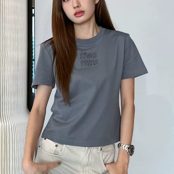 Must-have! Celine Cotton Jersey Loose Short Sleeve T-Shirt Replica Cey85506