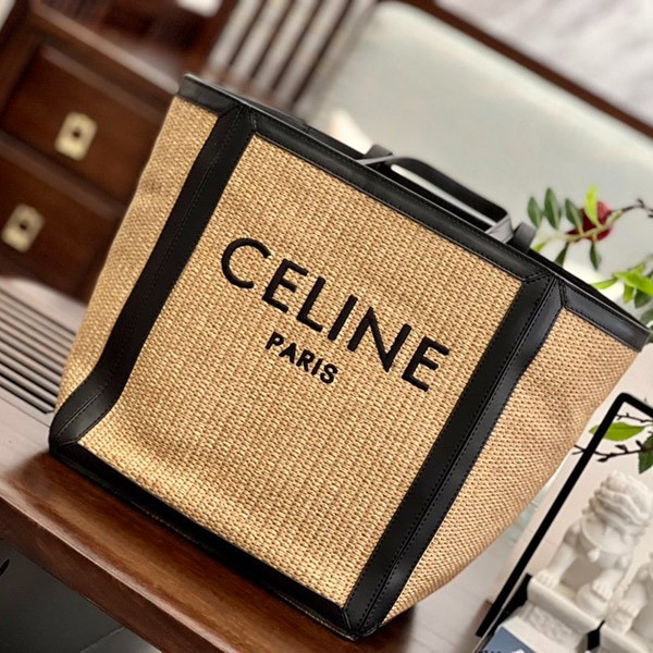 Celine Large Square Cabas Logo Tote Bag Replica Cel01029 Celine Large Square Cabas Logo Tote Bag Replica Cel01029