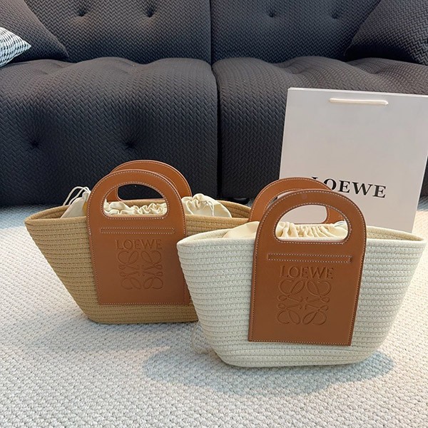 Loewe Replica Basket Bag Tote Bag Raffia Beach Bag log16444 Loewe Replica Basket Bag Tote Bag Raffia Beach Bag log16444