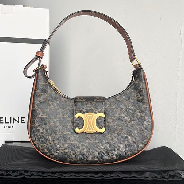 Eye-catching color Celine Ava Triomphe Soft Bag Replica 114492BZJ04LU Eye-catching color Celine Ava Triomphe Soft Bag Replica 114492BZJ04LU