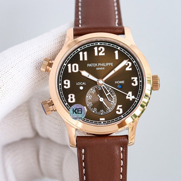 Attention ★ Patek Philippe Replica Calatrava Pilot Travel Time 5524R001