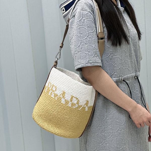 Prada bucket bag replica 1BE063 Prada bucket bag replica 1BE063