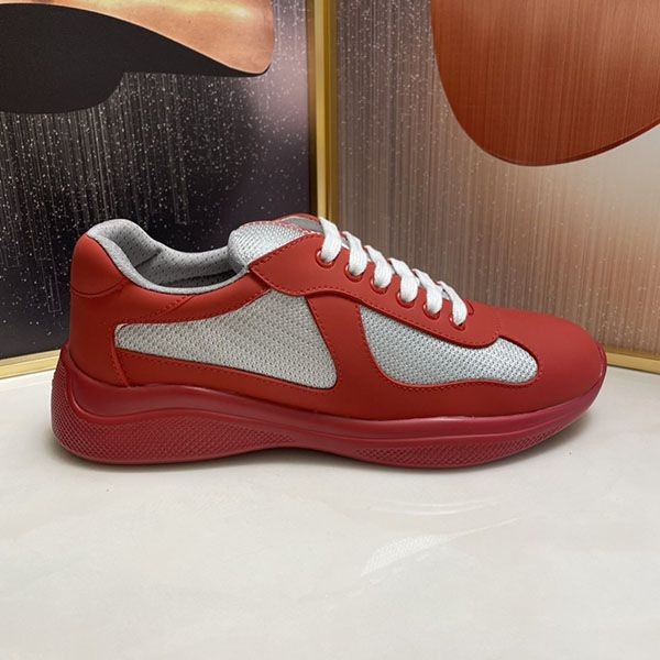 Attention ★ Prada sneakers copy patent leather x technical fabric pua18625