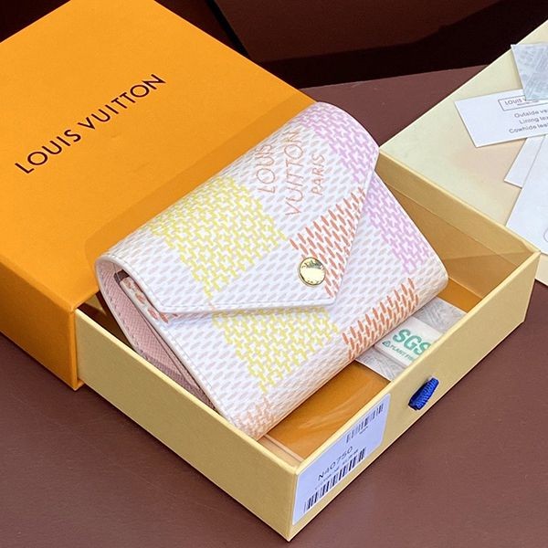 Overwhelmingly cute Louis Vuitton] Portefeuille Copy Victorine N40638