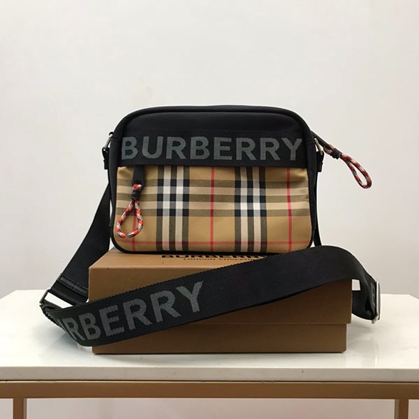 Burberry Classic Check Camera Bag Replica Bal89078