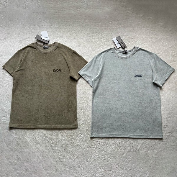 For a casual look ★ Dior Relaxed Fit T-shirt Replica 2 colors deu43910 For a casual look ★ Dior Relaxed Fit T-shirt Replica 2 colors deu43910