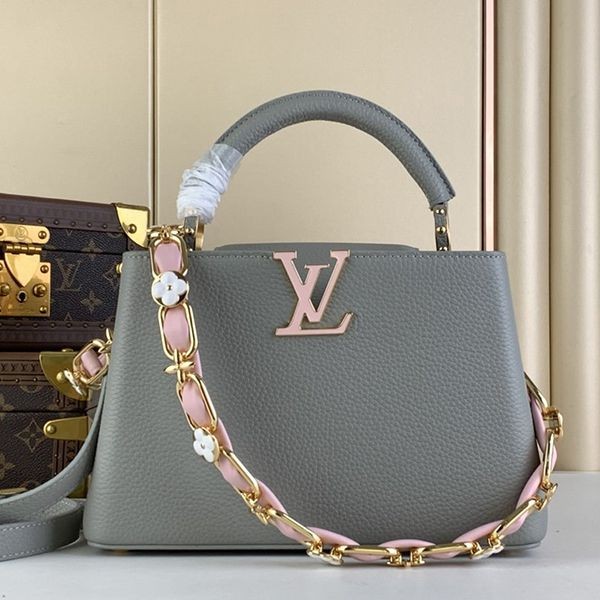 [Cute but elegant ☆]Louis Vuitton Capucines BB copy handbag vue35799