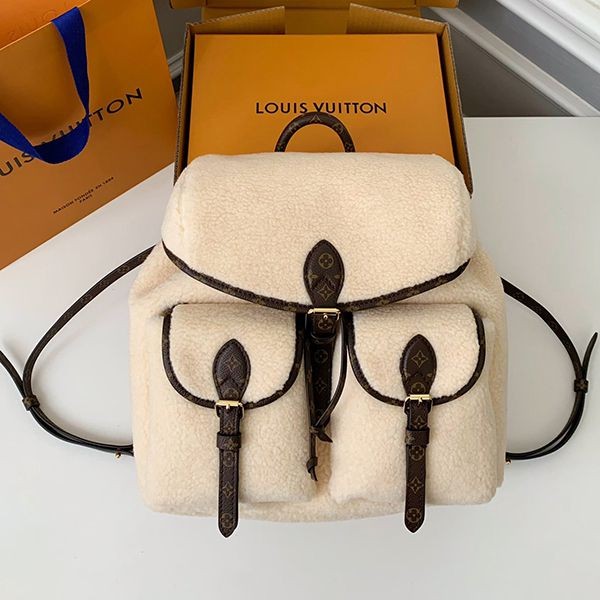 [Sure to sell out! Cute and fluffy?]Louis Vuitton backpack replica M23384