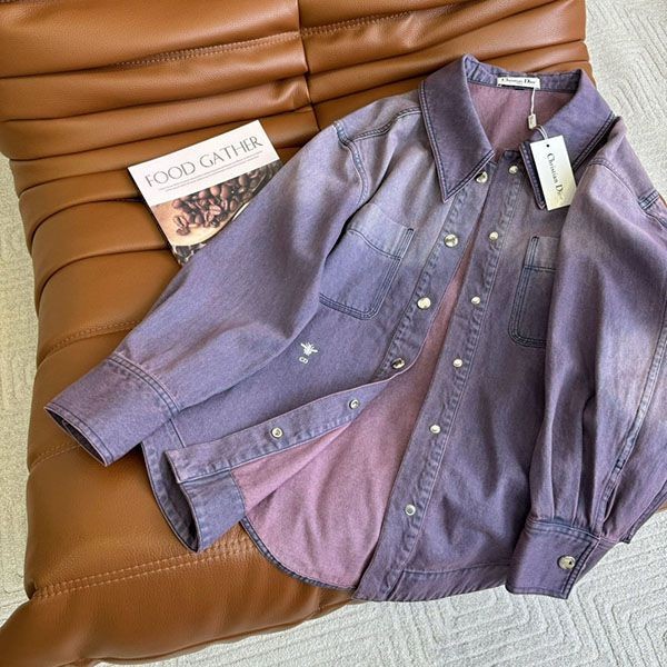 Free shipping Dior cotton denim copy shirt deg29656 Free shipping Dior cotton denim copy shirt deg29656