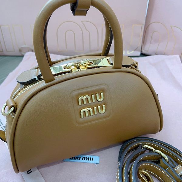 Secured Miu Miu Leather Top Handle Bag Replica myt48319 Secured Miu Miu Leather Top Handle Bag Replica myt48319