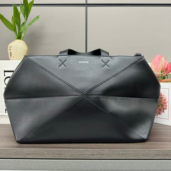 Convenient Loewe fake calfskin puzzle fold duffle bag loj88367 Convenient Loewe fake calfskin puzzle fold duffle bag loj88367