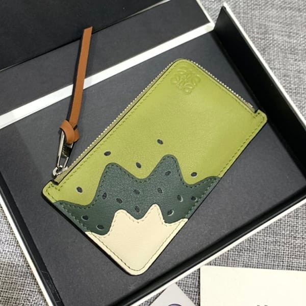 [Great Deal] Loewe Logo Coin Card Holder Replica loo76629