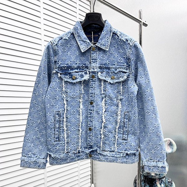 ◆Unmistakable designLouis Vuitton denim jacket replica vuq19777 ◆Unmistakable designLouis Vuitton denim jacket replica vuq19777