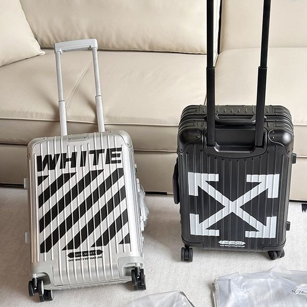 Extremely hard to find? OFF-WHITE x RIMOWA suitcase replica ◆ rij69750