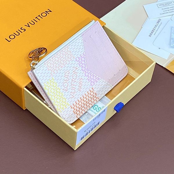 Limited edition rareLouis Vuitton Porto Caltromy card case replica N4063